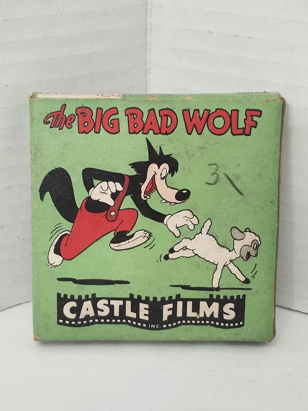 Vintage Castle Films The Big Bad Wolf 8mm Home Movie Headline Edition No. C910